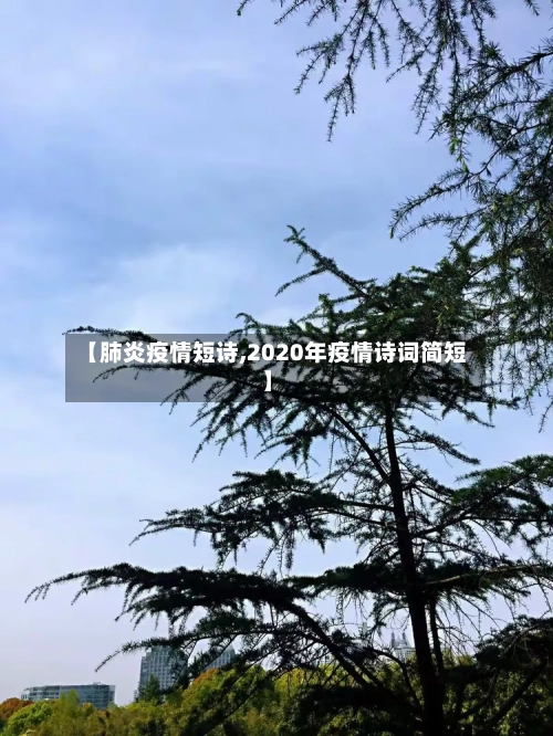 【肺炎疫情短诗,2020年疫情诗词简短】-第1张图片