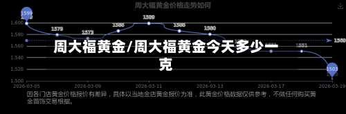 周大福黄金/周大福黄金今天多少一克-第1张图片