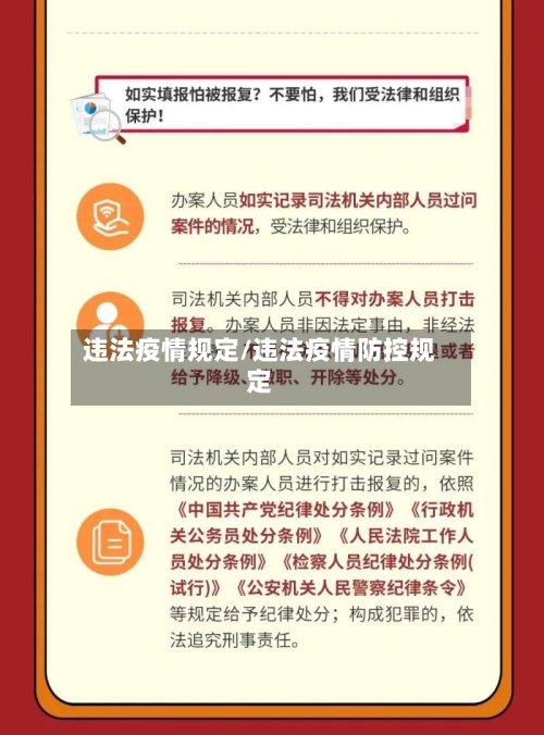 违法疫情规定/违法疫情防控规定-第1张图片