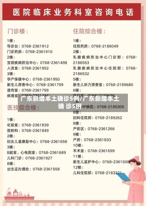 广东新增本土确诊5例/广东新增本土确 诊5例-第3张图片