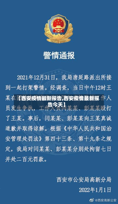 【西安疫情最新报告,西安疫情最新报告今天】-第1张图片