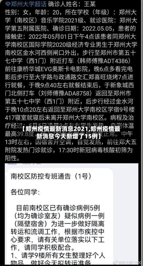 【郑州疫情最新消息2021,郑州疫情最新消息今天新增了15例】-第1张图片