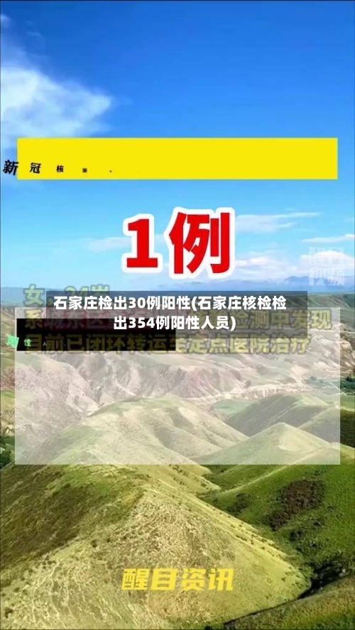 石家庄检出30例阳性(石家庄核检检出354例阳性人员)-第2张图片